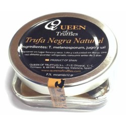 Whole natural black truffle